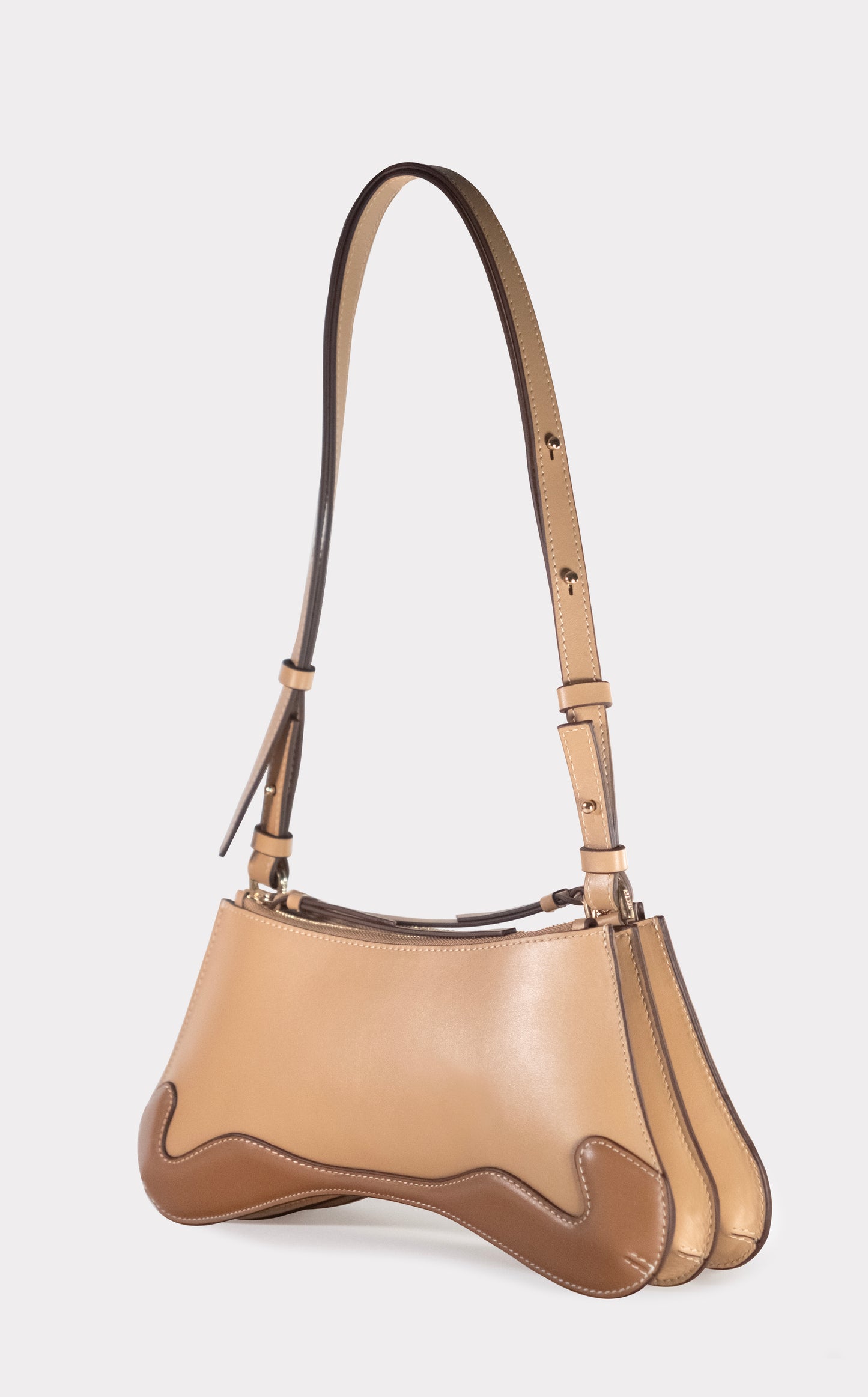 BACIO BAGUETTE - WARM DESERT/TAN - Saraén - Parisian Leather Goods Brand - # #