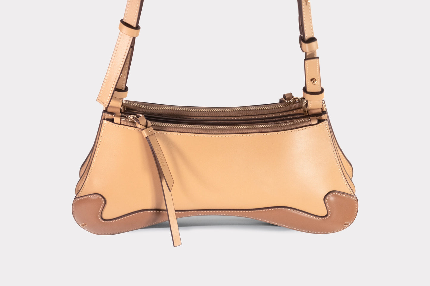 BACIO BAGUETTE - WARM DESERT/TAN - Saraén - Marque de Maroquinerie Parisienne