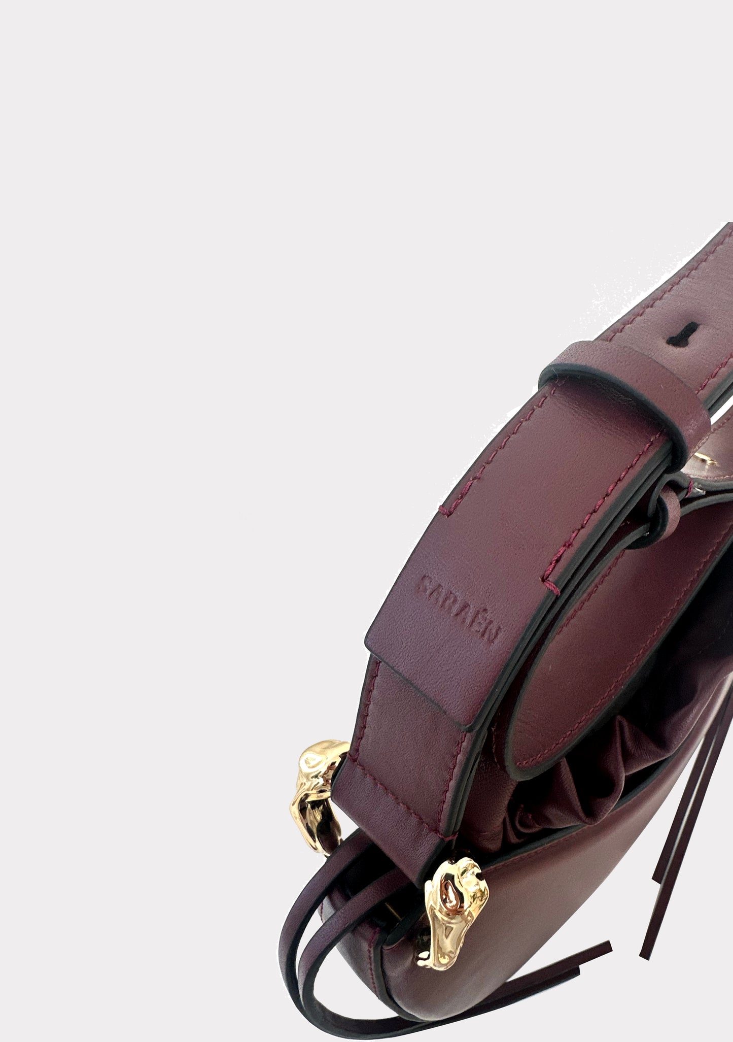 DANSE BAG CROSSBODY / BURGUNDY