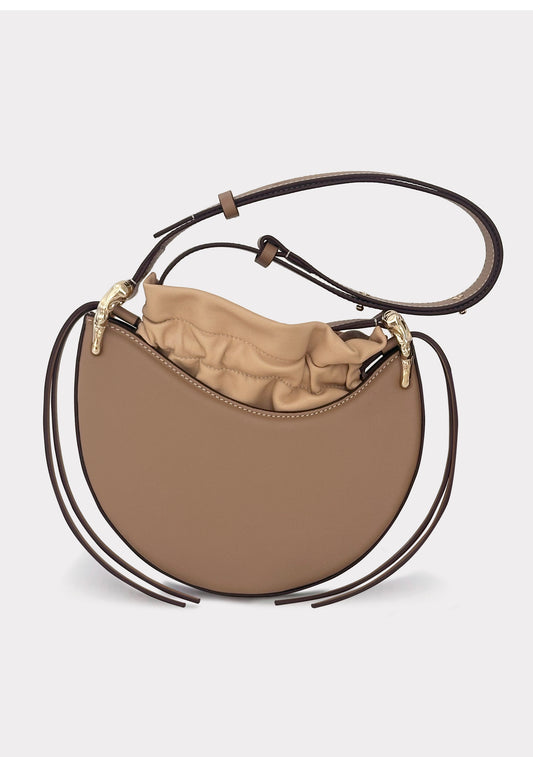DANSE BAG CROSSBODY / TAUPE-EARTH SABLE